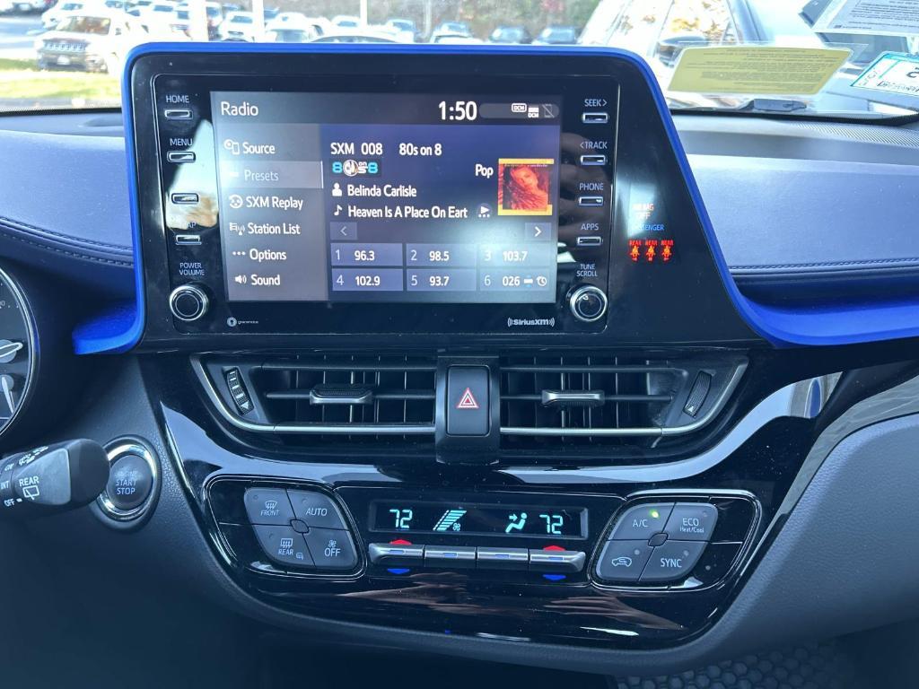 used 2021 Toyota C-HR car, priced at $17,800