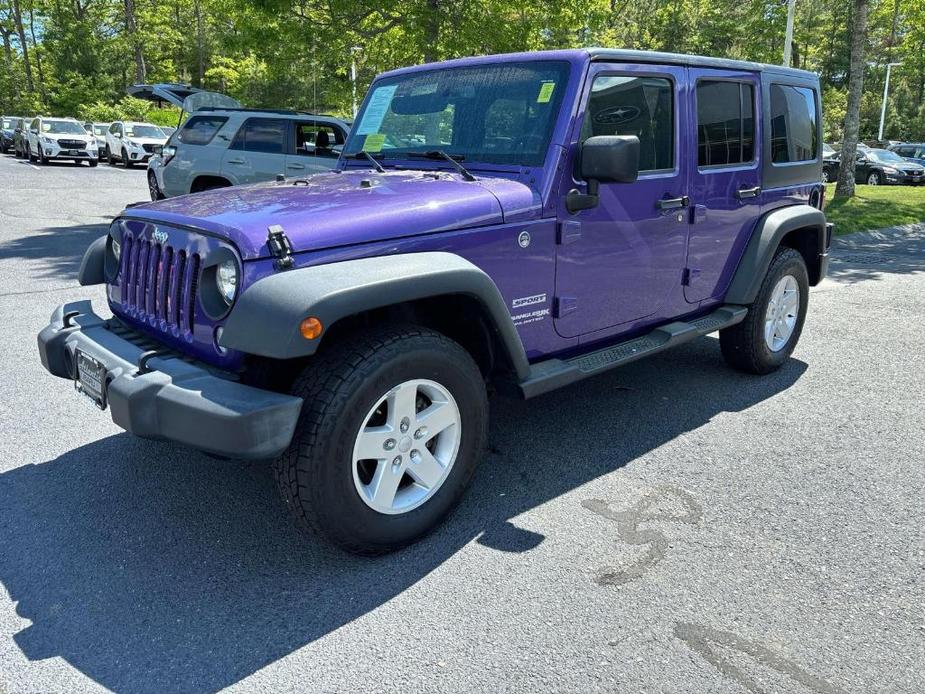 used 2018 Jeep Wrangler JK Unlimited car, priced at $24,988