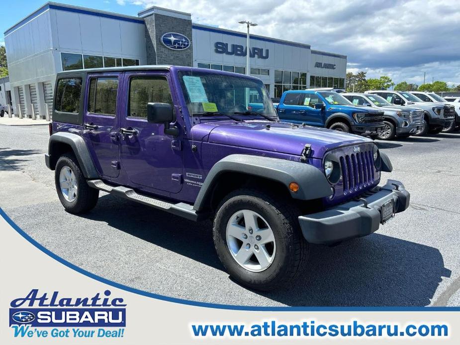 used 2018 Jeep Wrangler JK Unlimited car, priced at $24,988