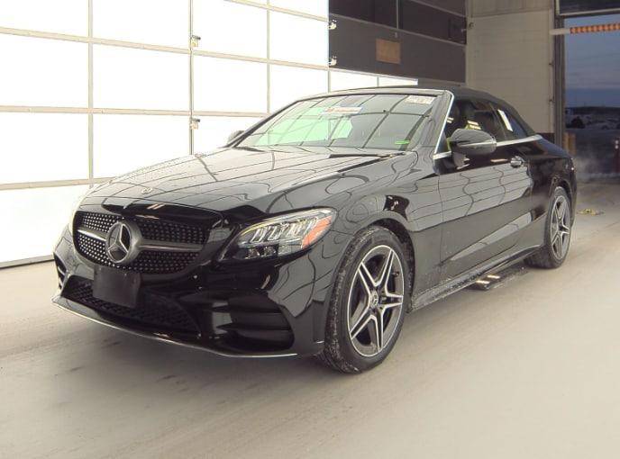 used 2021 Mercedes-Benz C-Class car, priced at $38,900