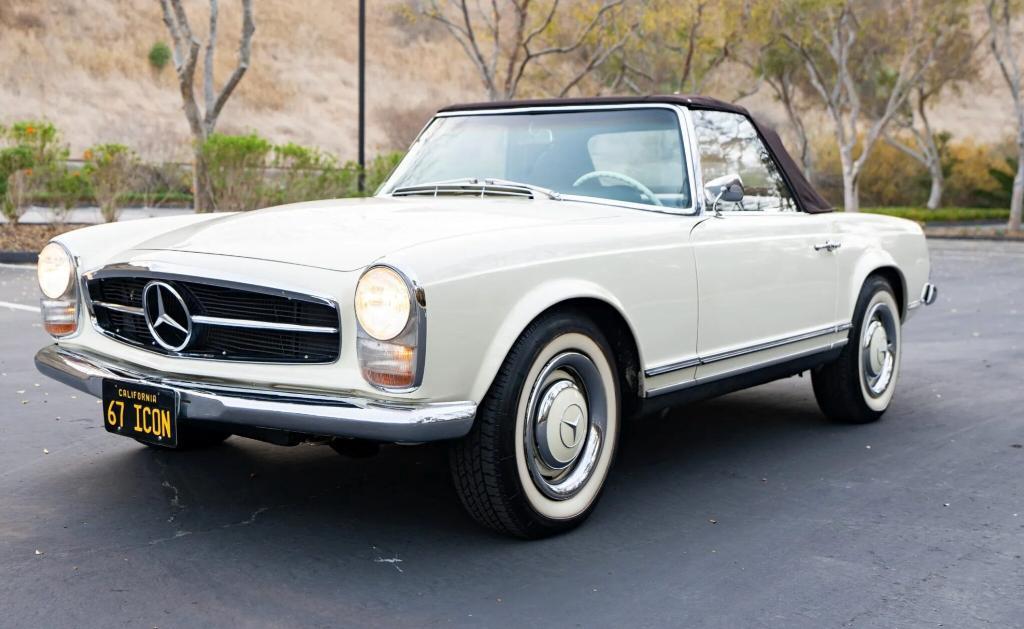 used 1967 Mercedes-Benz 230SL car, priced at $89,800