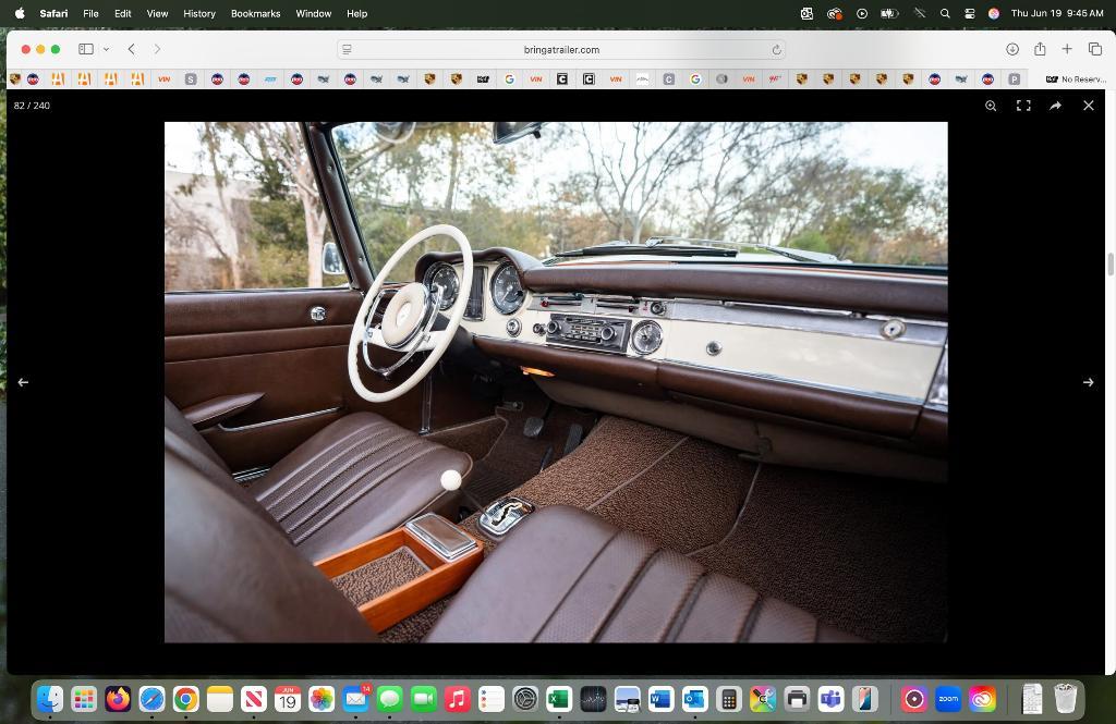 used 1967 Mercedes-Benz 230SL car, priced at $89,800