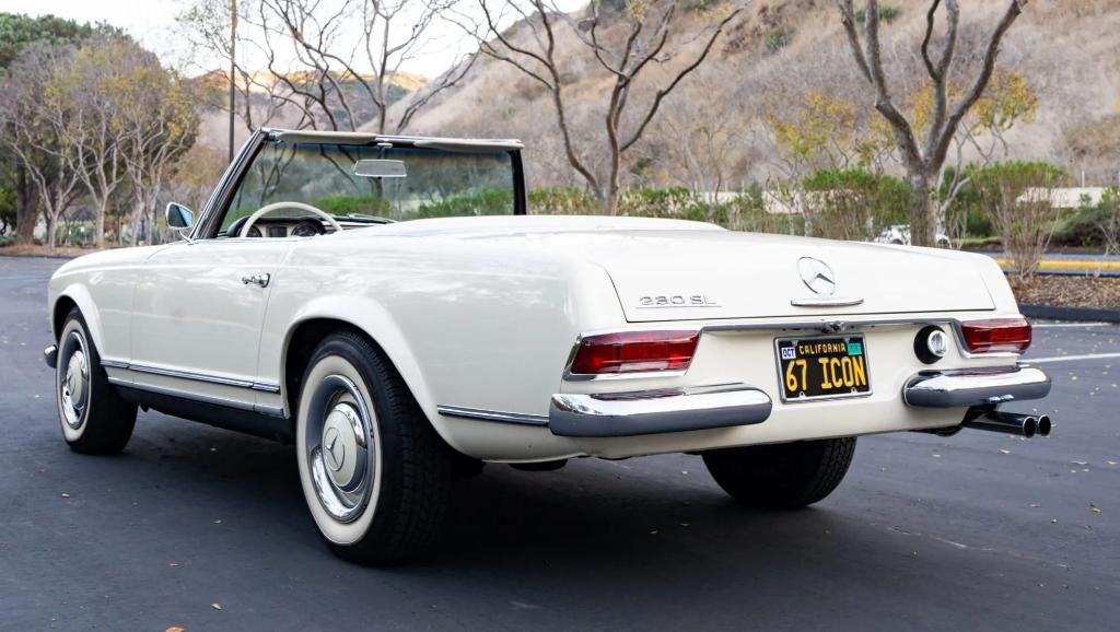 used 1967 Mercedes-Benz 230SL car, priced at $89,800