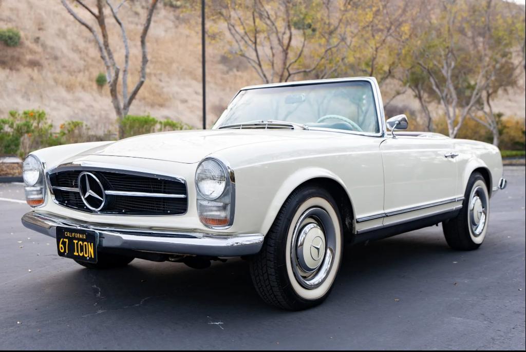 used 1967 Mercedes-Benz 230SL car, priced at $89,800