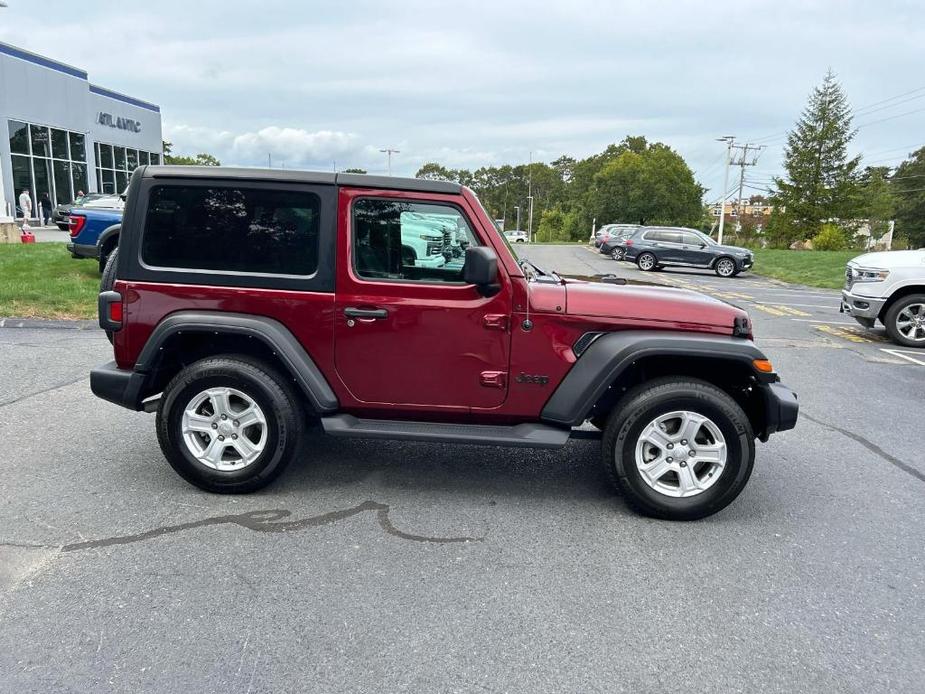 used 2022 Jeep Wrangler car, priced at $29,588