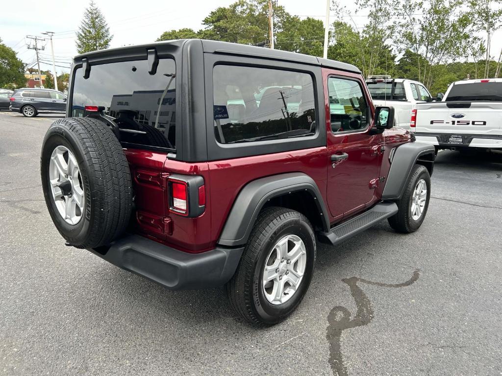 used 2022 Jeep Wrangler car, priced at $29,588