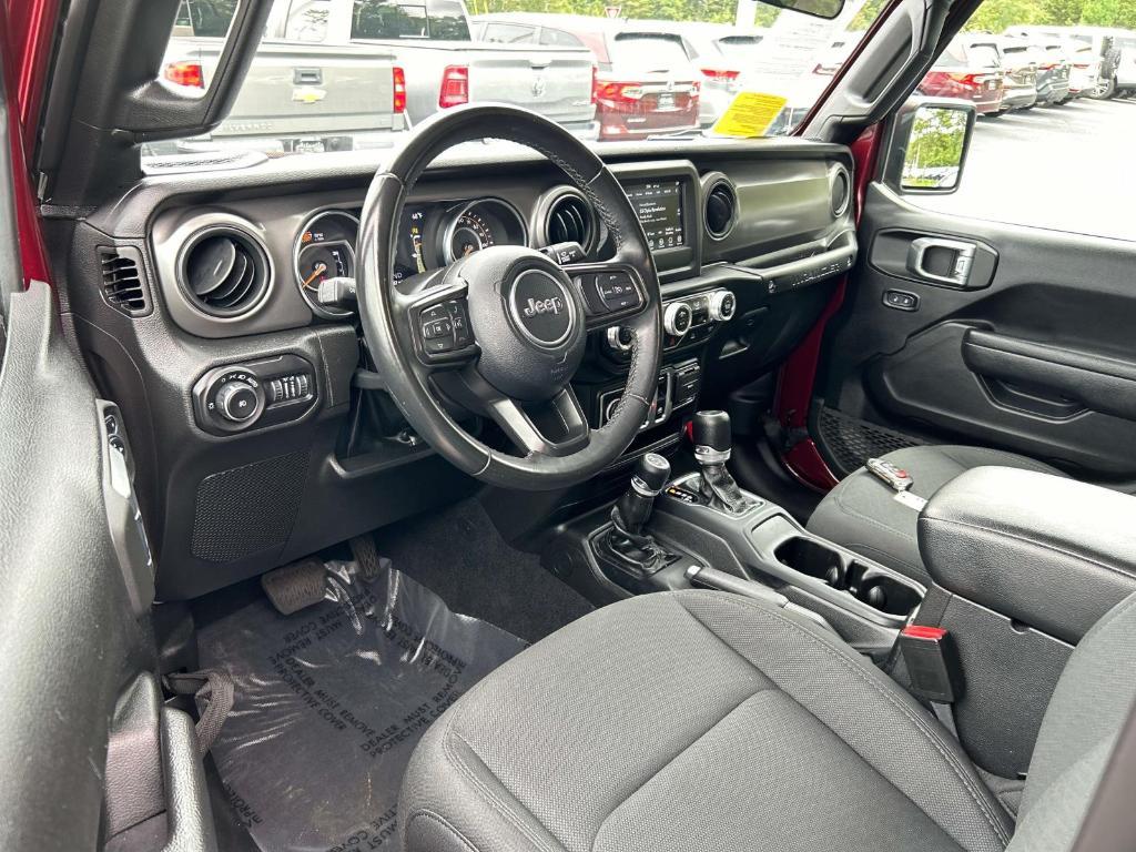 used 2022 Jeep Wrangler car, priced at $29,588