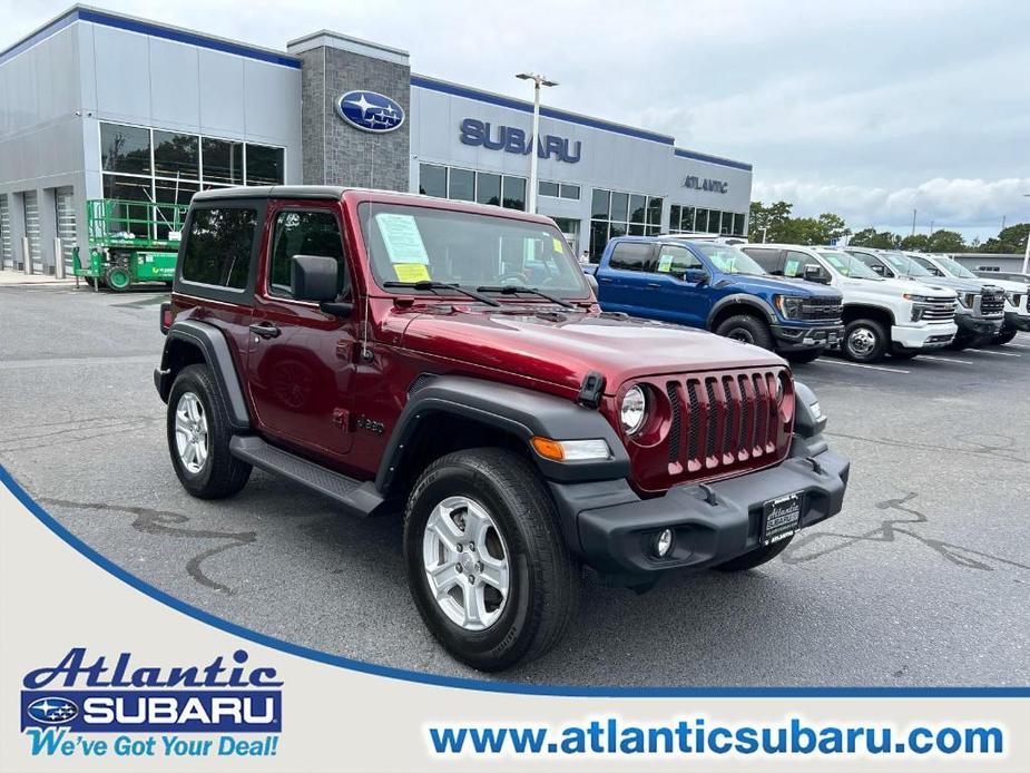 used 2022 Jeep Wrangler car, priced at $29,588