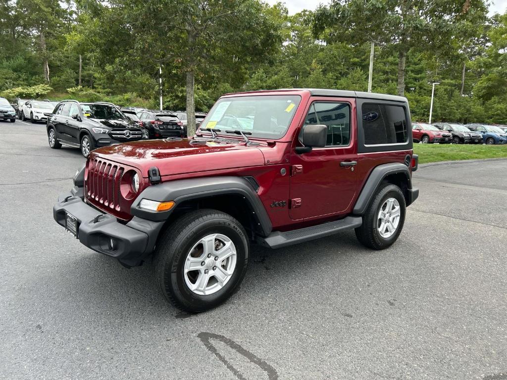 used 2022 Jeep Wrangler car, priced at $29,588