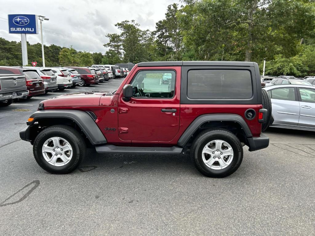 used 2022 Jeep Wrangler car, priced at $29,588