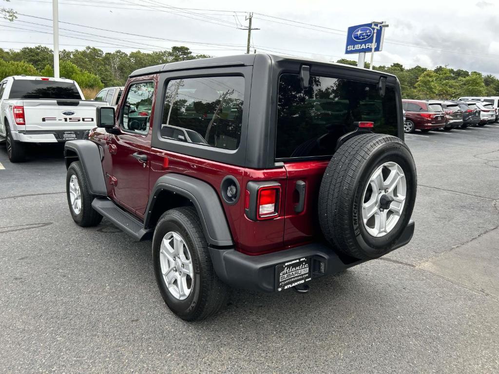 used 2022 Jeep Wrangler car, priced at $29,588