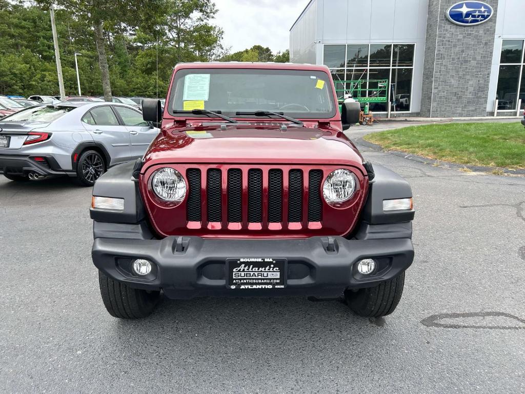 used 2022 Jeep Wrangler car, priced at $29,588