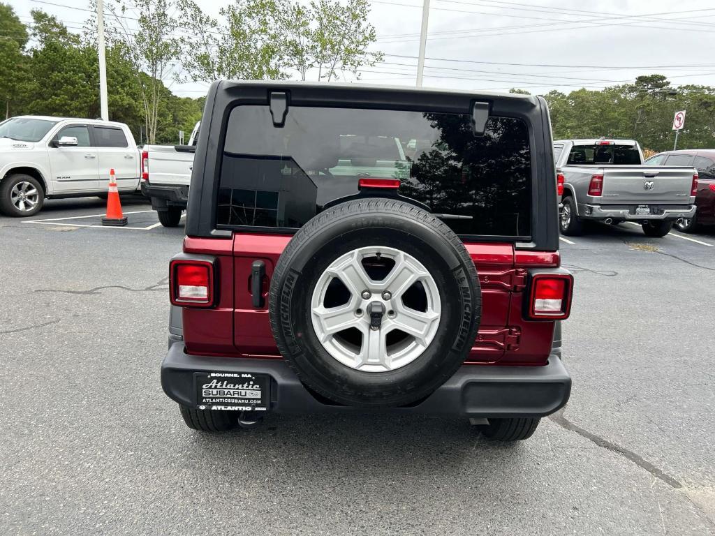 used 2022 Jeep Wrangler car, priced at $29,588