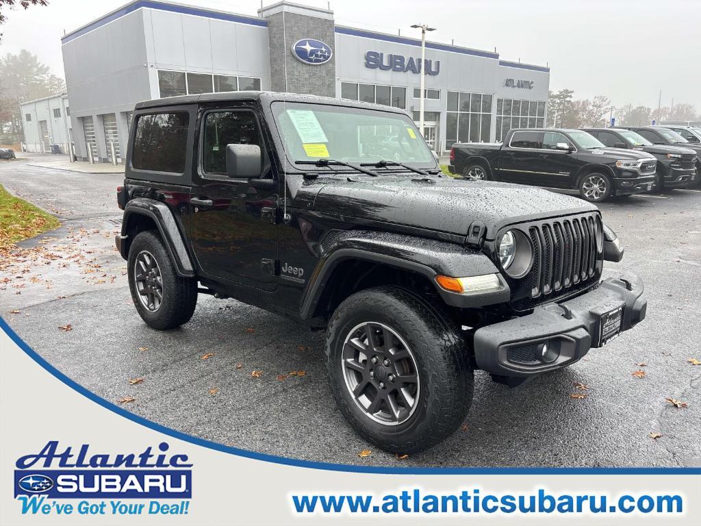 used 2021 Jeep Wrangler car, priced at $23,900