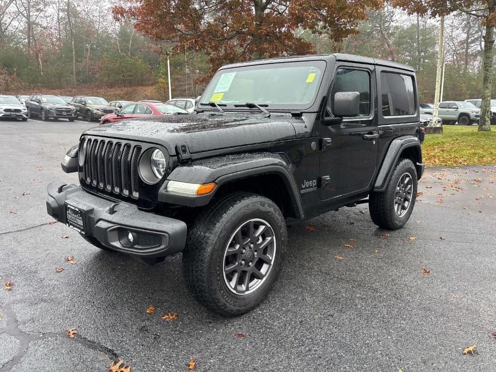 used 2021 Jeep Wrangler car, priced at $23,900
