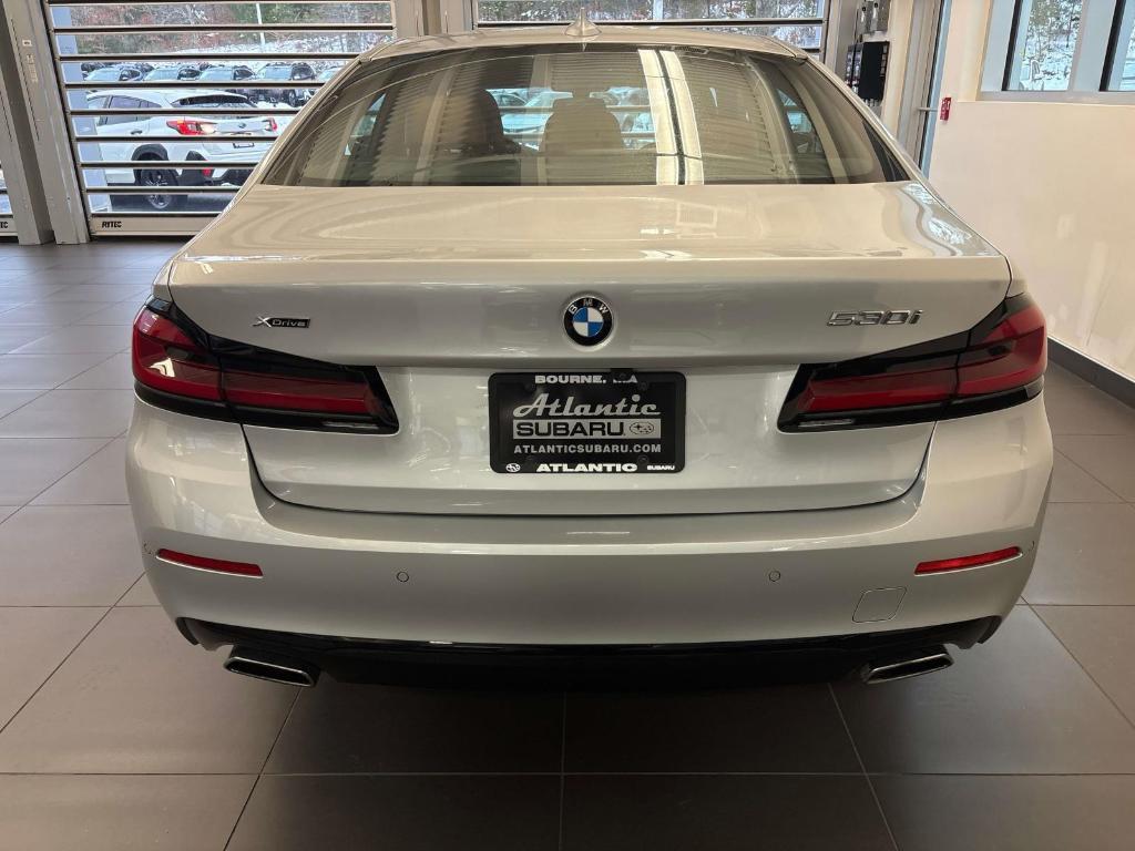 used 2021 BMW 530 car, priced at $32,900
