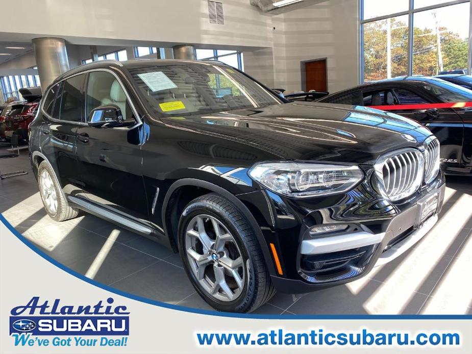 used 2021 BMW X3 car, priced at $35,988