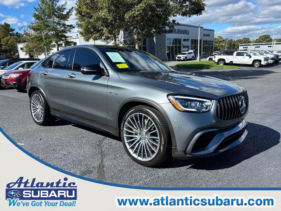 used 2021 Mercedes-Benz AMG GLC 63 car, priced at $58,988