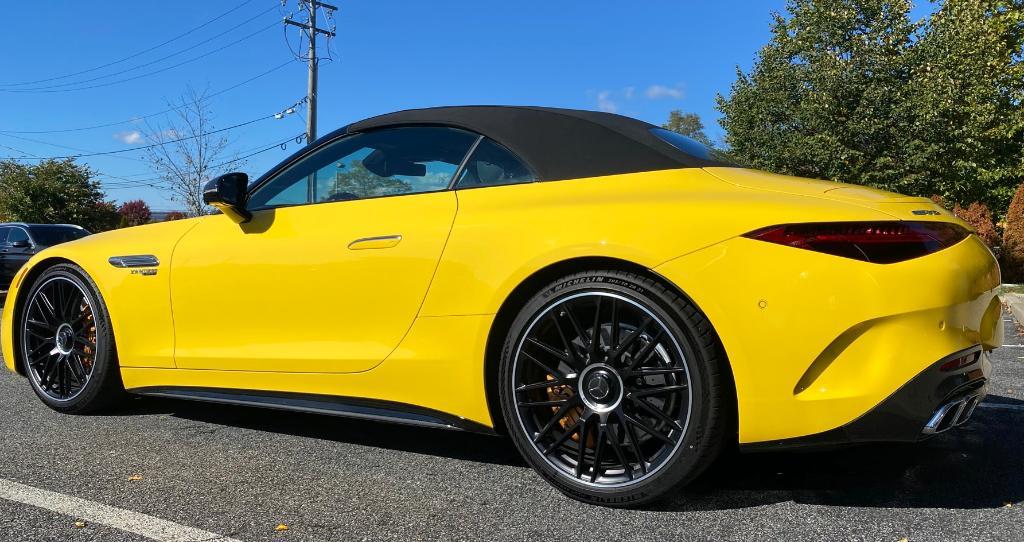 used 2022 Mercedes-Benz AMG SL 63 car, priced at $110,900