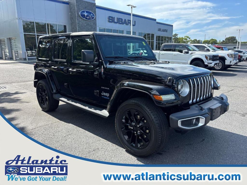 used 2021 Jeep Wrangler Unlimited 4xe car, priced at $35,800
