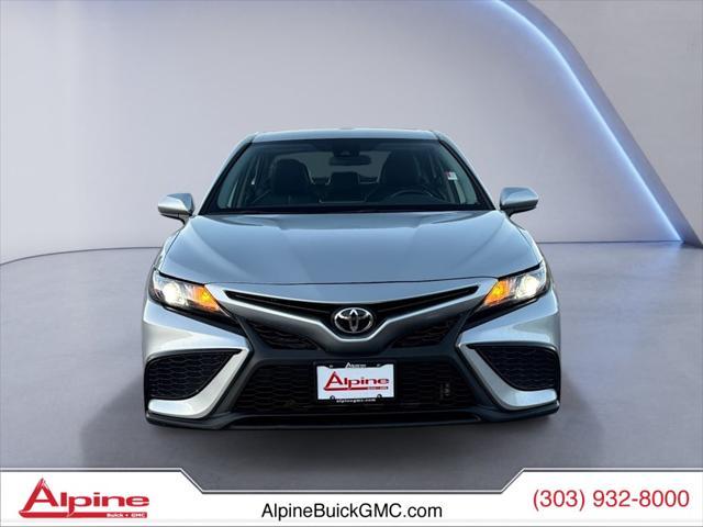 used 2021 Toyota Camry car, priced at $20,284