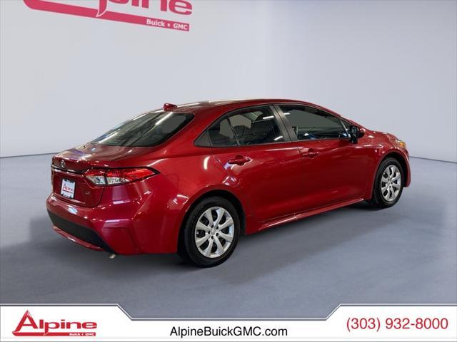 used 2021 Toyota Corolla car, priced at $16,594