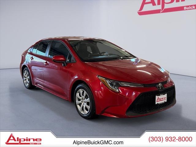 used 2021 Toyota Corolla car, priced at $16,894