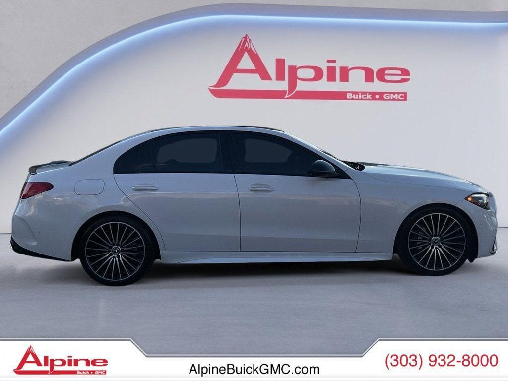 used 2022 Mercedes-Benz C-Class car, priced at $38,401