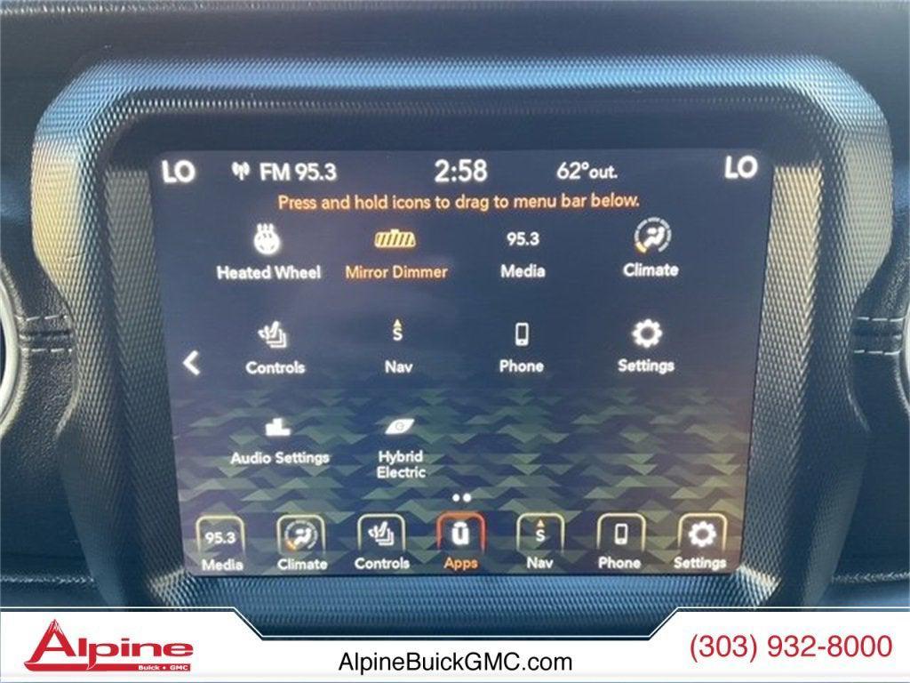 used 2022 Jeep Wrangler Unlimited 4xe car, priced at $29,676