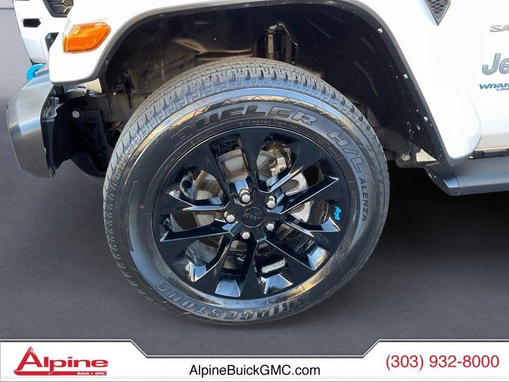 used 2022 Jeep Wrangler Unlimited 4xe car, priced at $29,676