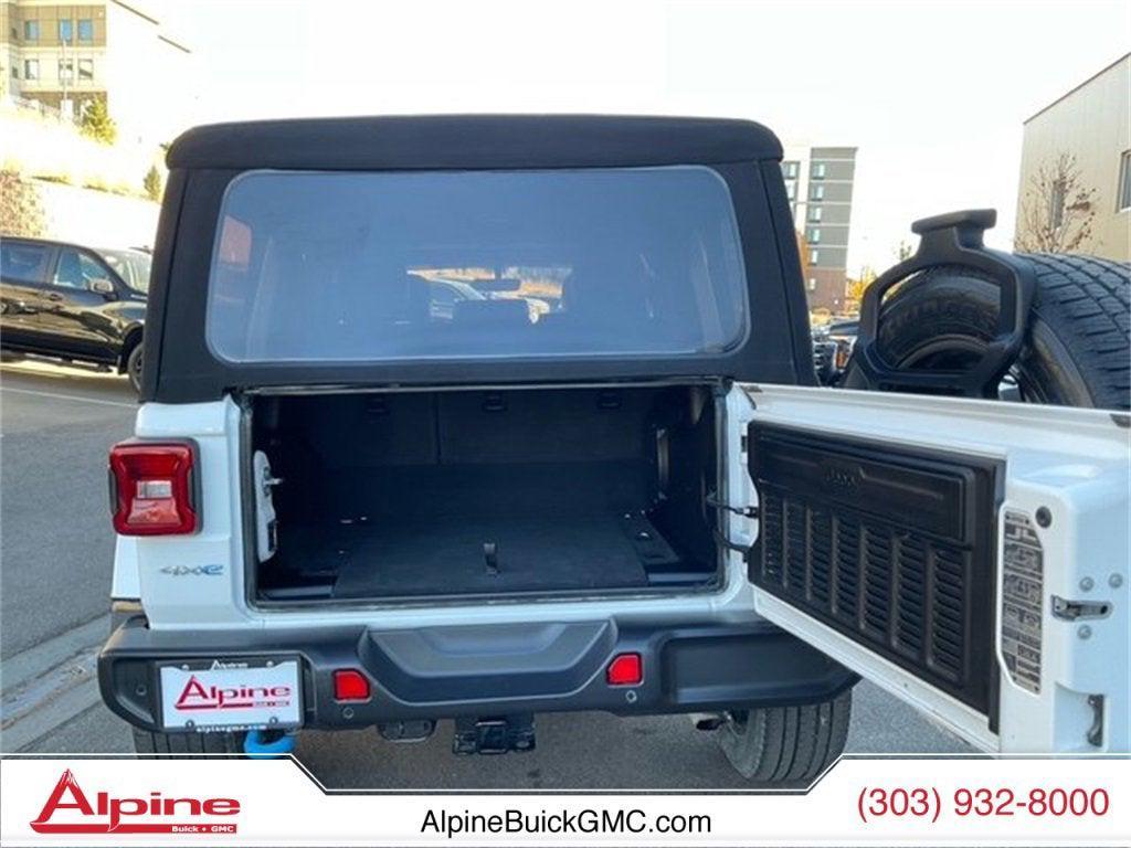 used 2022 Jeep Wrangler Unlimited 4xe car, priced at $29,676