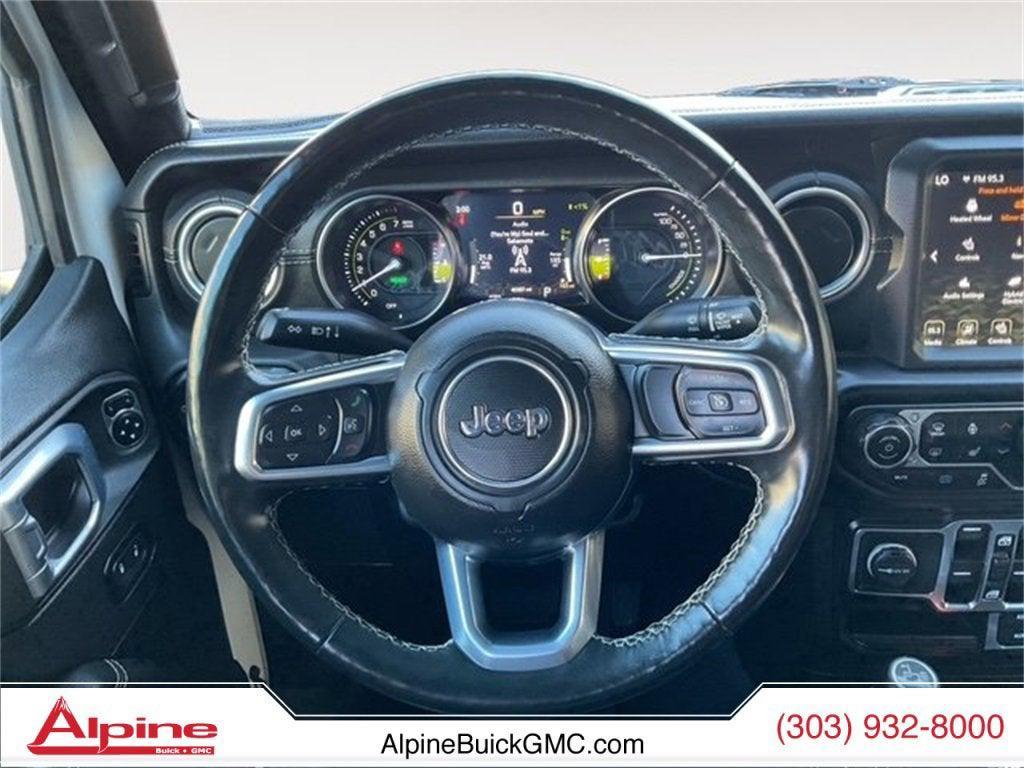 used 2022 Jeep Wrangler Unlimited 4xe car, priced at $29,676