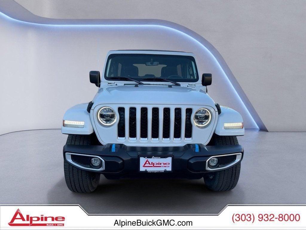 used 2022 Jeep Wrangler Unlimited 4xe car, priced at $29,676