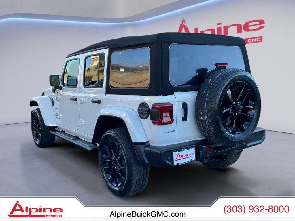 used 2022 Jeep Wrangler Unlimited 4xe car, priced at $29,676