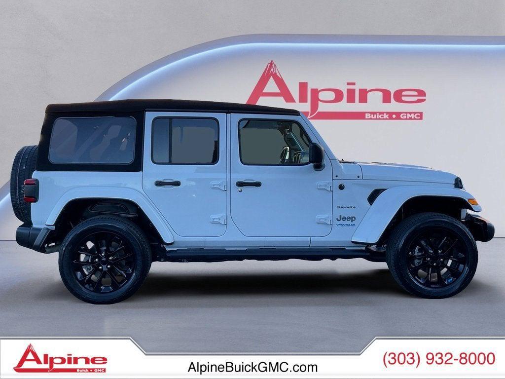 used 2022 Jeep Wrangler Unlimited 4xe car, priced at $29,676