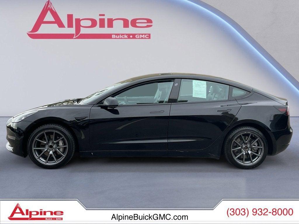 used 2022 Tesla Model 3 car, priced at $19,091
