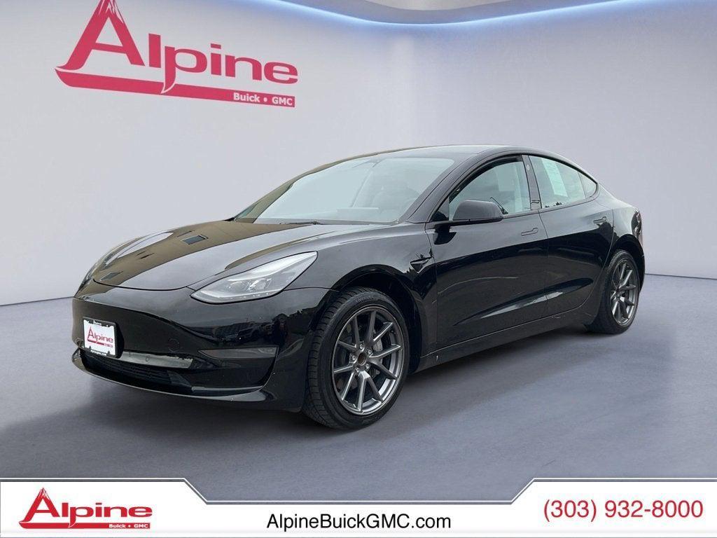 used 2022 Tesla Model 3 car, priced at $18,484