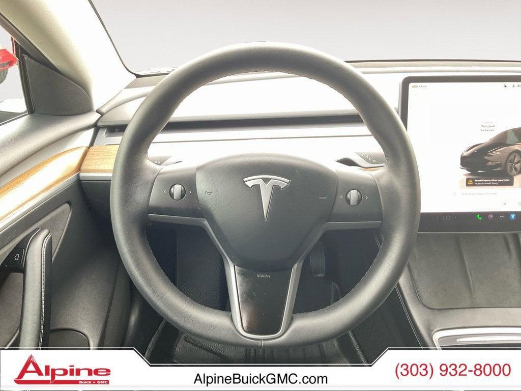 used 2022 Tesla Model 3 car, priced at $19,091