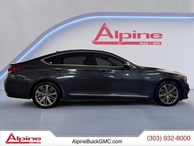 used 2018 Genesis G80 car, priced at $19,159