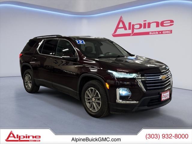 used 2022 Chevrolet Traverse car, priced at $29,984