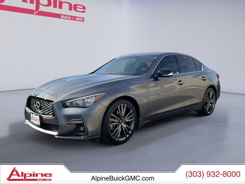 used 2020 INFINITI Q50 car, priced at $21,431