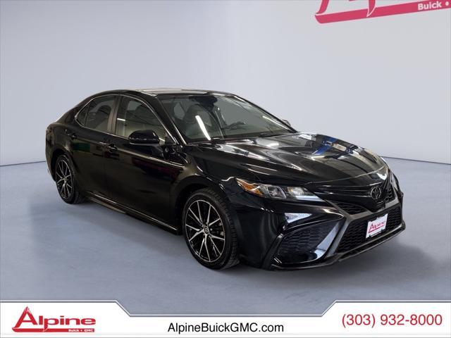 used 2021 Toyota Camry car, priced at $20,894