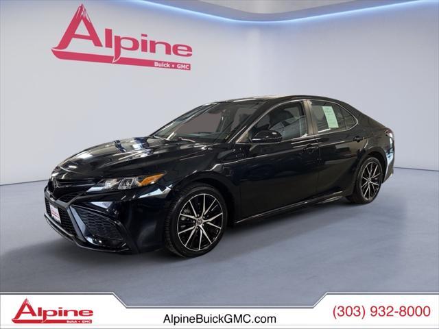 used 2021 Toyota Camry car, priced at $20,894