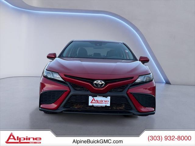 used 2021 Toyota Camry car, priced at $20,284