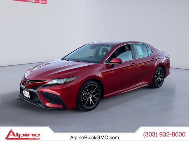 used 2021 Toyota Camry car, priced at $20,284