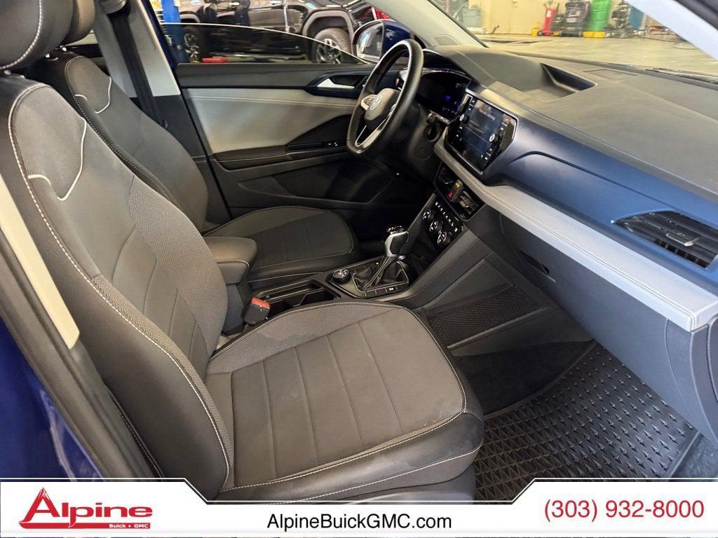 used 2024 Volkswagen Taos car, priced at $23,900