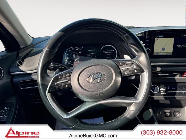 used 2021 Hyundai Sonata car, priced at $23,894