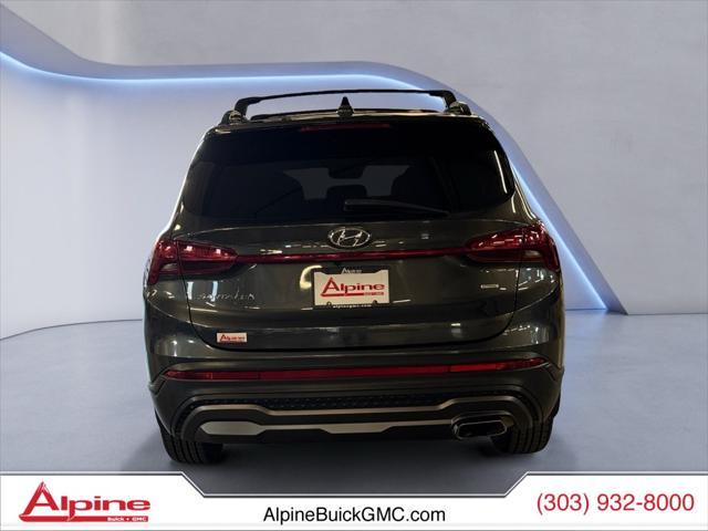 used 2022 Hyundai Santa Fe car, priced at $22,198