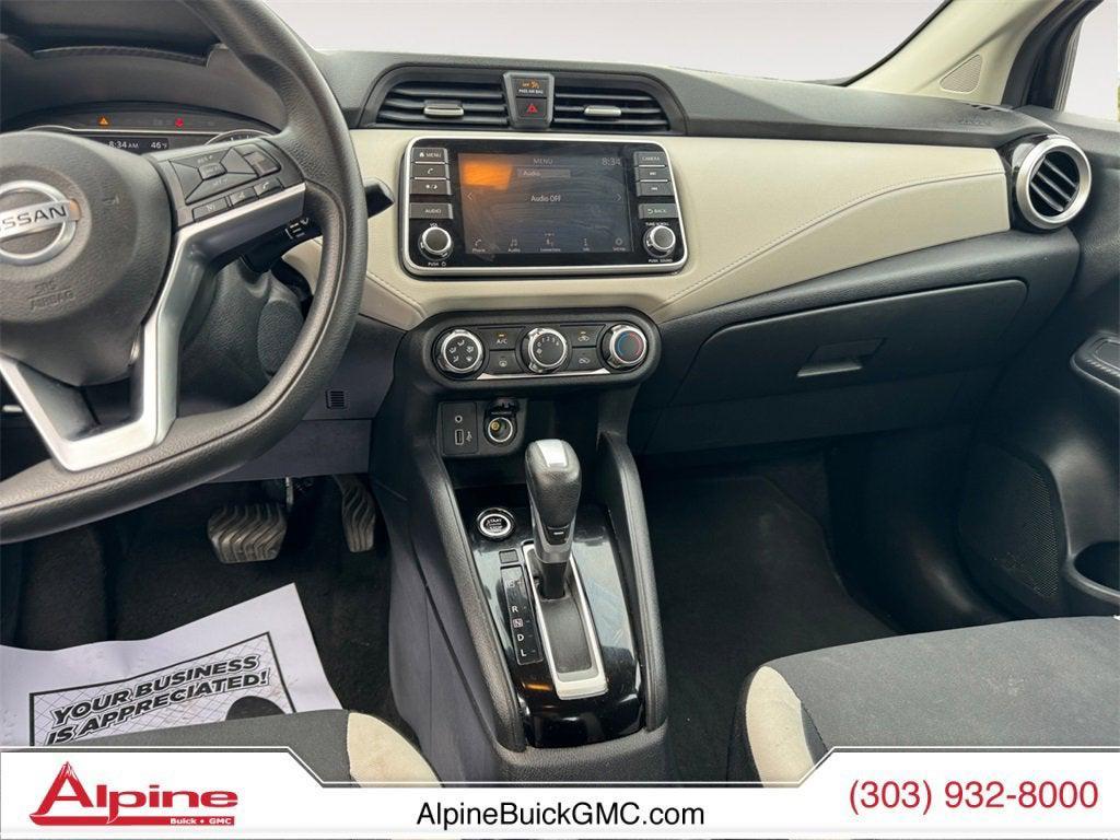 used 2021 Nissan Versa car, priced at $14,005