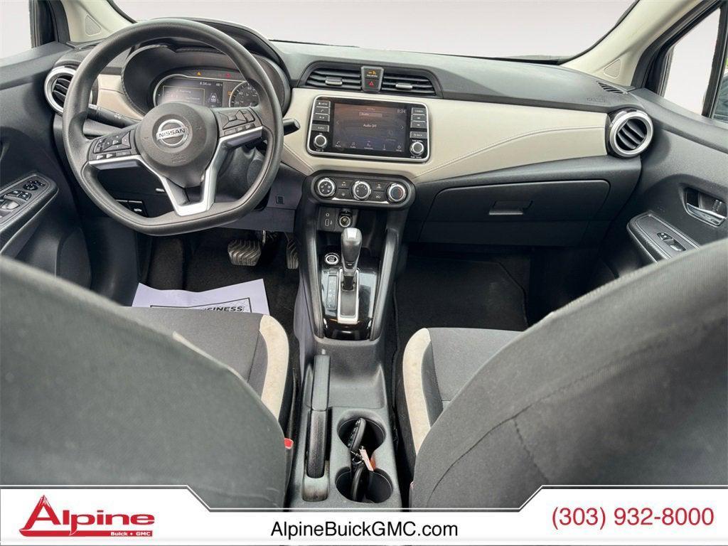 used 2021 Nissan Versa car, priced at $14,005